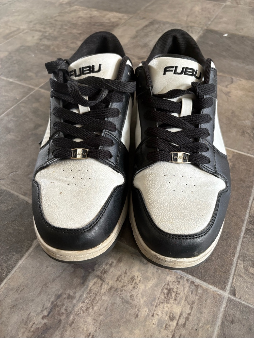 Fubu Men’s Black And White Low-Top Sneakers